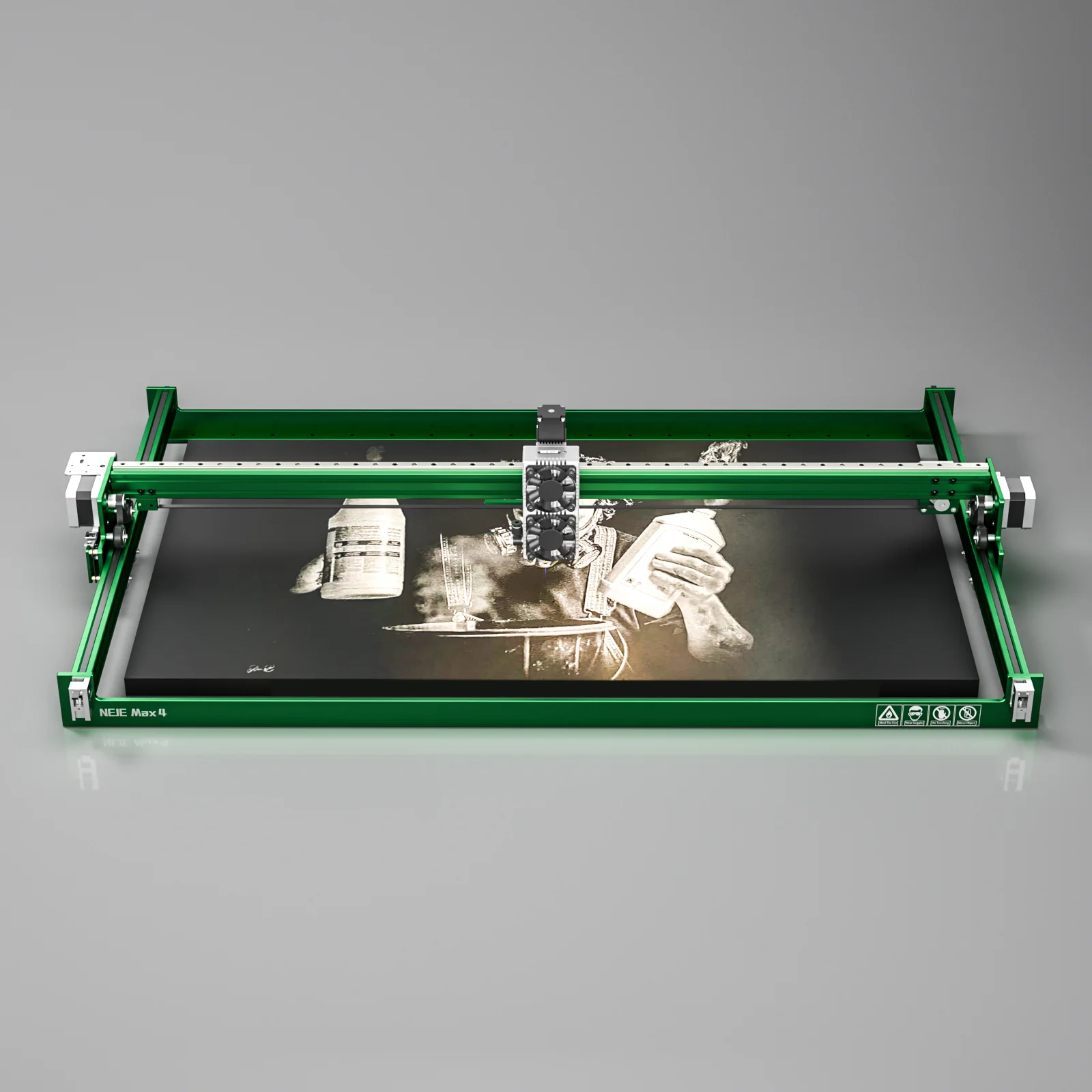 Industrial Laser Engraver For Wood - NEJE Max 4 E80 High Power
