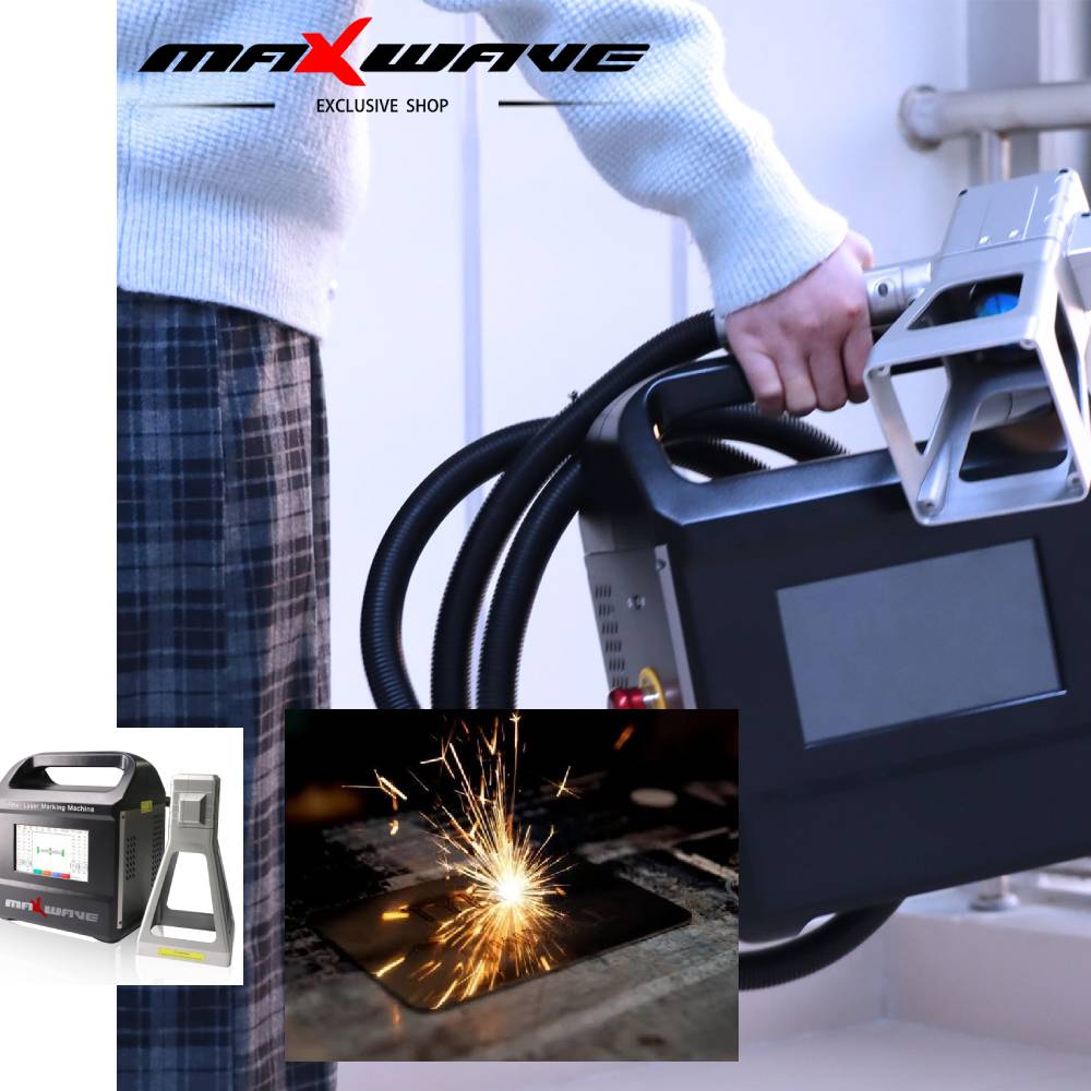 20W 30W 50W Portable Hand-held - огляд і ціна Laser Marking Machine
