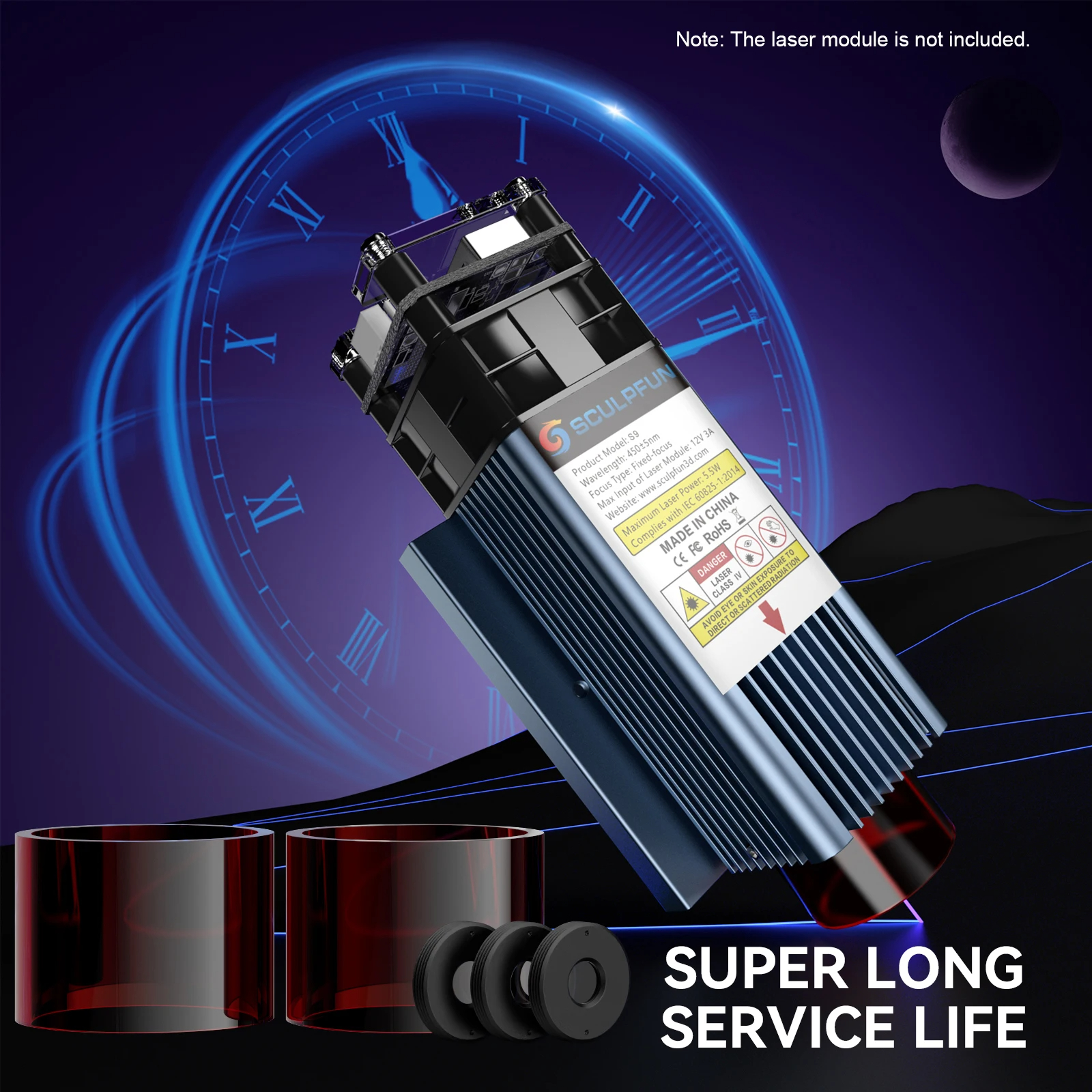 SCULPFUN S9 Focus Lens 3Pcs Se - огляд і ціна Laser Focus Lens