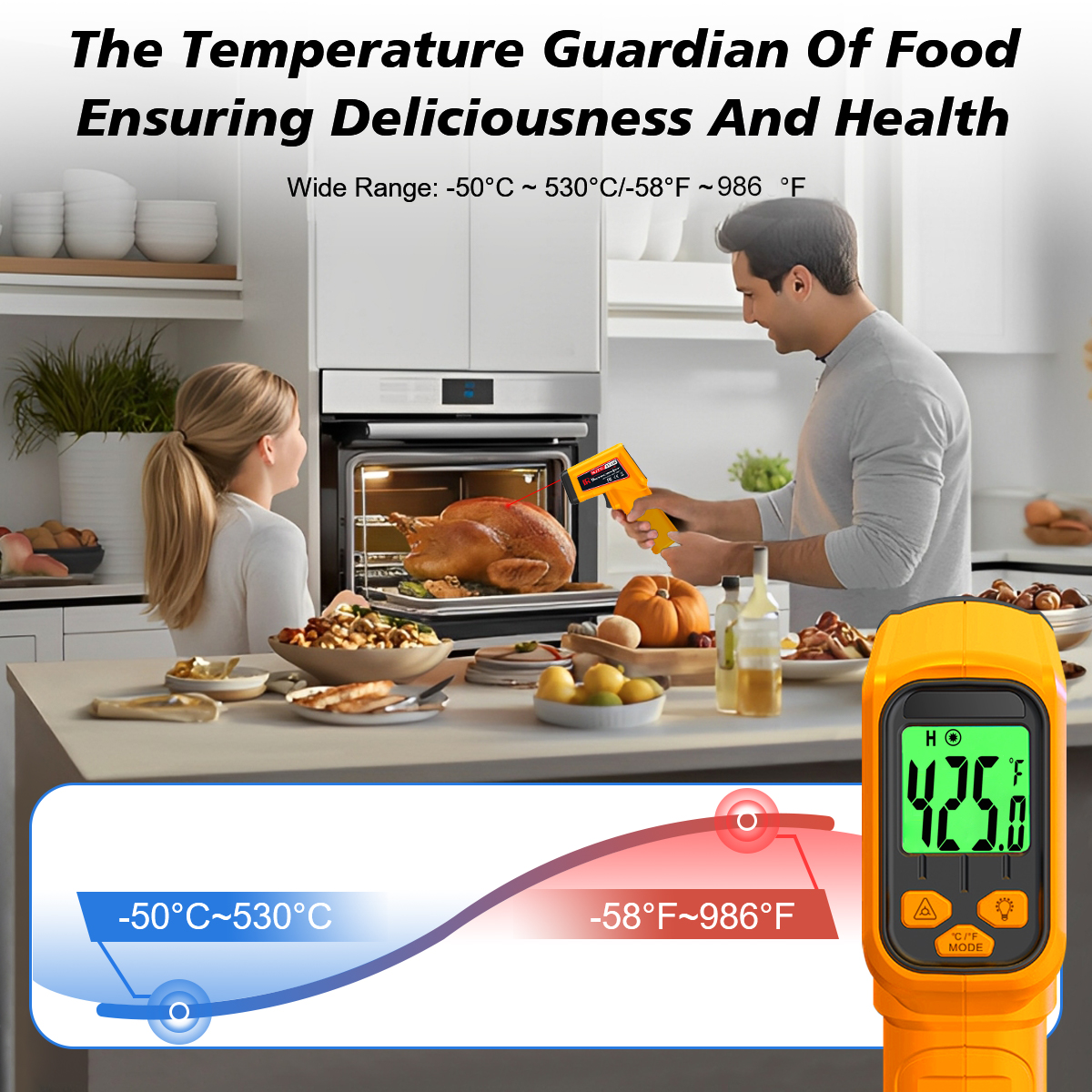 NJTY Infrared Thermometer Lase - огляд і ціна Industrial Laser Blaster