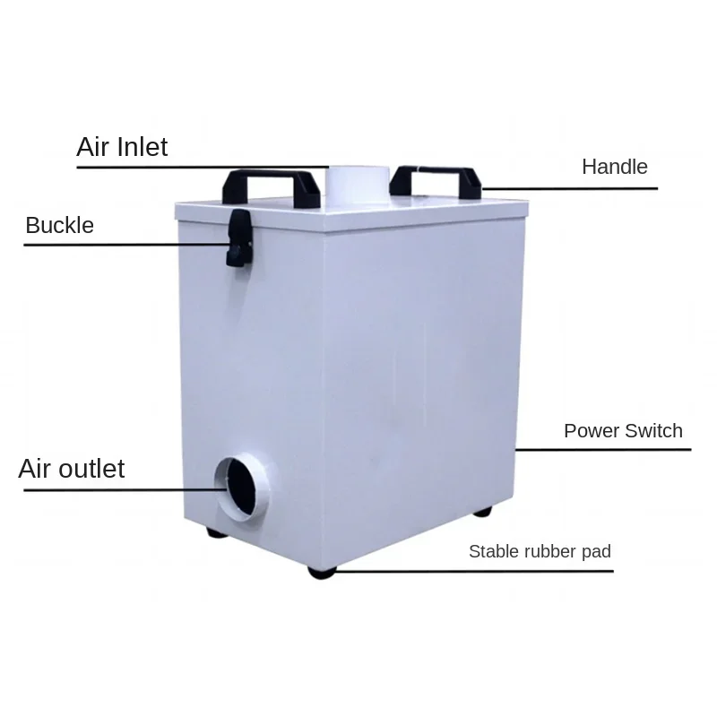 120W Industrial Pure Air Fume  - огляд і ціна Industrial Laser Marking Systems
