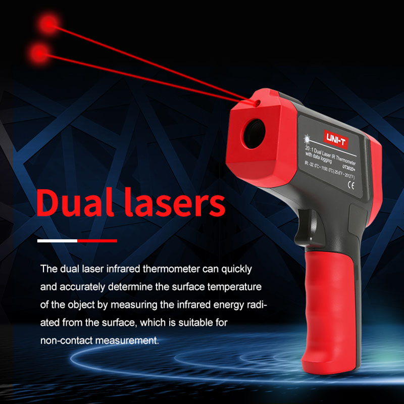 UNI-T Digital Infrared Thermom - огляд і ціна Industrial Laser Blaster