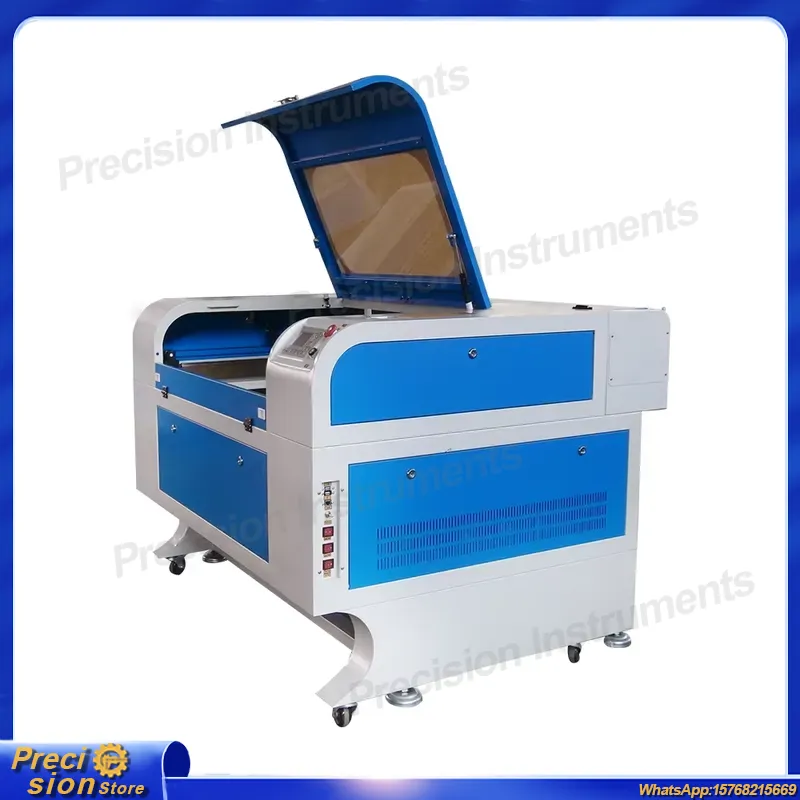 6090 CO2 Laser Cutting Machine - огляд і ціна Industrial Laser Fabric Cutting Machine