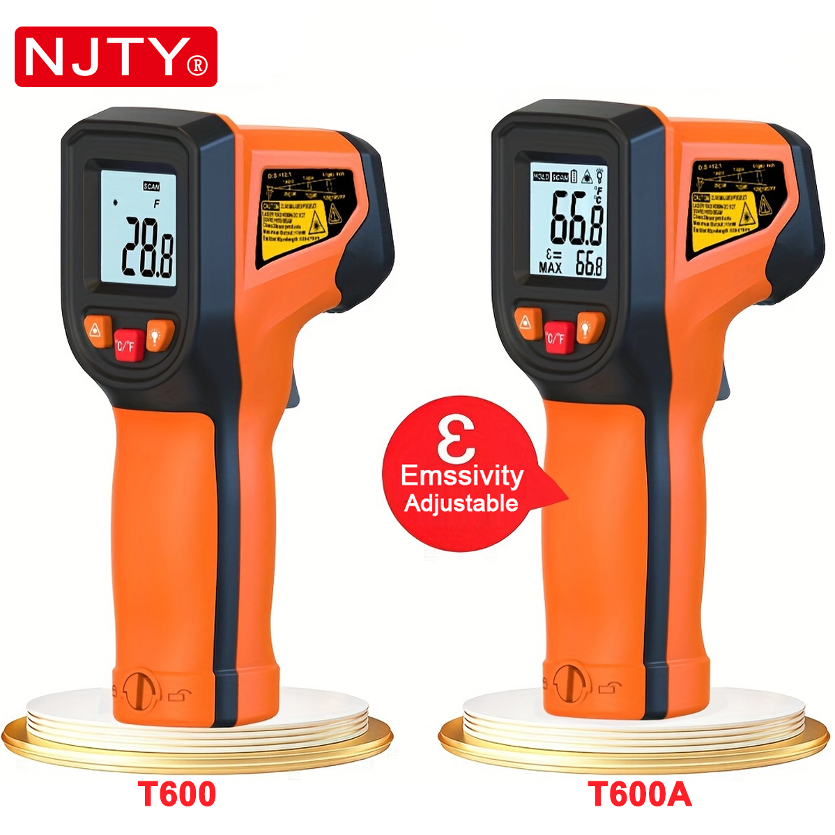 NJTY T600T600A Laser Temperatu - огляд і ціна Industrial Laser Blaster