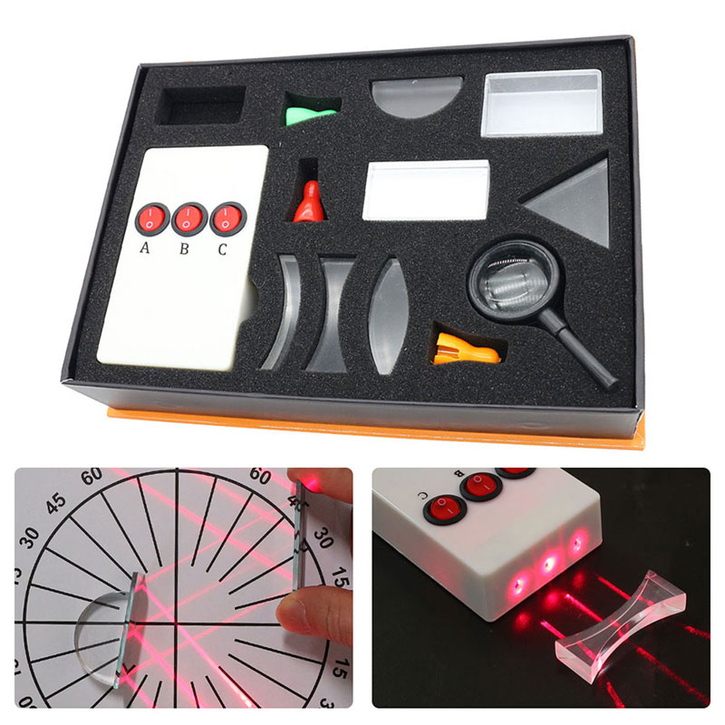 Optical Experiment Box Set Tri - огляд і ціна Laser Focus Lens