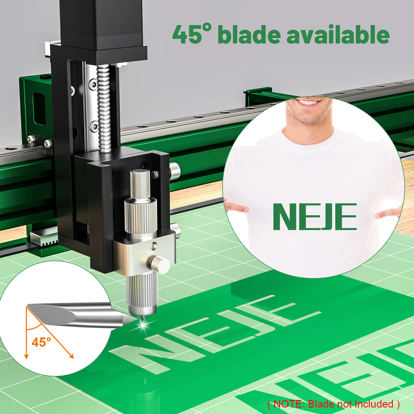 NEJE Max 4 E80 High Power Lase - огляд і ціна Industrial Laser Engraver For Wood