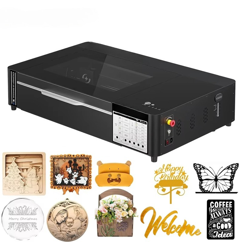 Atomstack Hurricane 55W Co2 La - огляд і ціна Industrial Laser Engraver For Wood