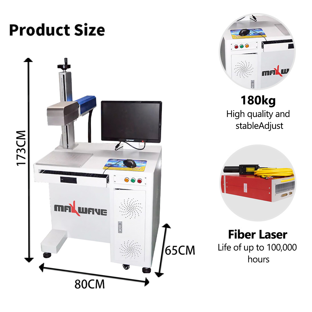 Maxwave 100W 3D Laser Marking  - огляд і ціна Industrial Laser Marking Systems