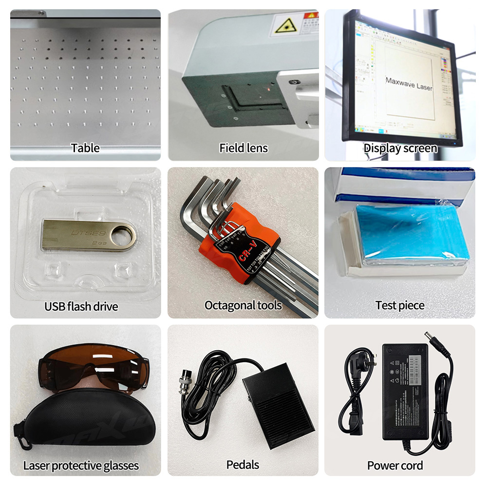 Maxwave 100W 3D Laser Marking  - огляд і ціна Industrial Laser Marking Systems
