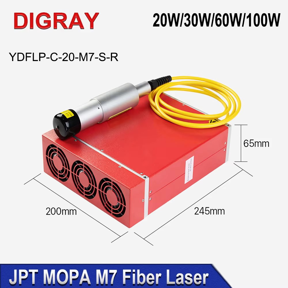 DIGRAY JPT MOPA M7 Pulse Fiber - огляд і ціна Laser Marking Machine