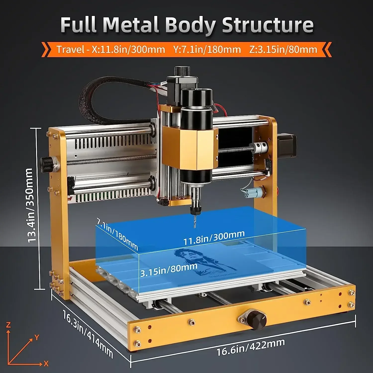 Industrial Small Engraving Mac - огляд і ціна Industrial Laser Engraver For Wood