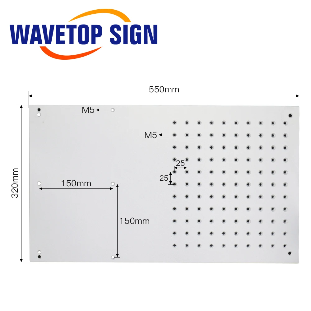 SignkoRay Metal Worktable 550x - огляд і ціна Laser Marking Machine