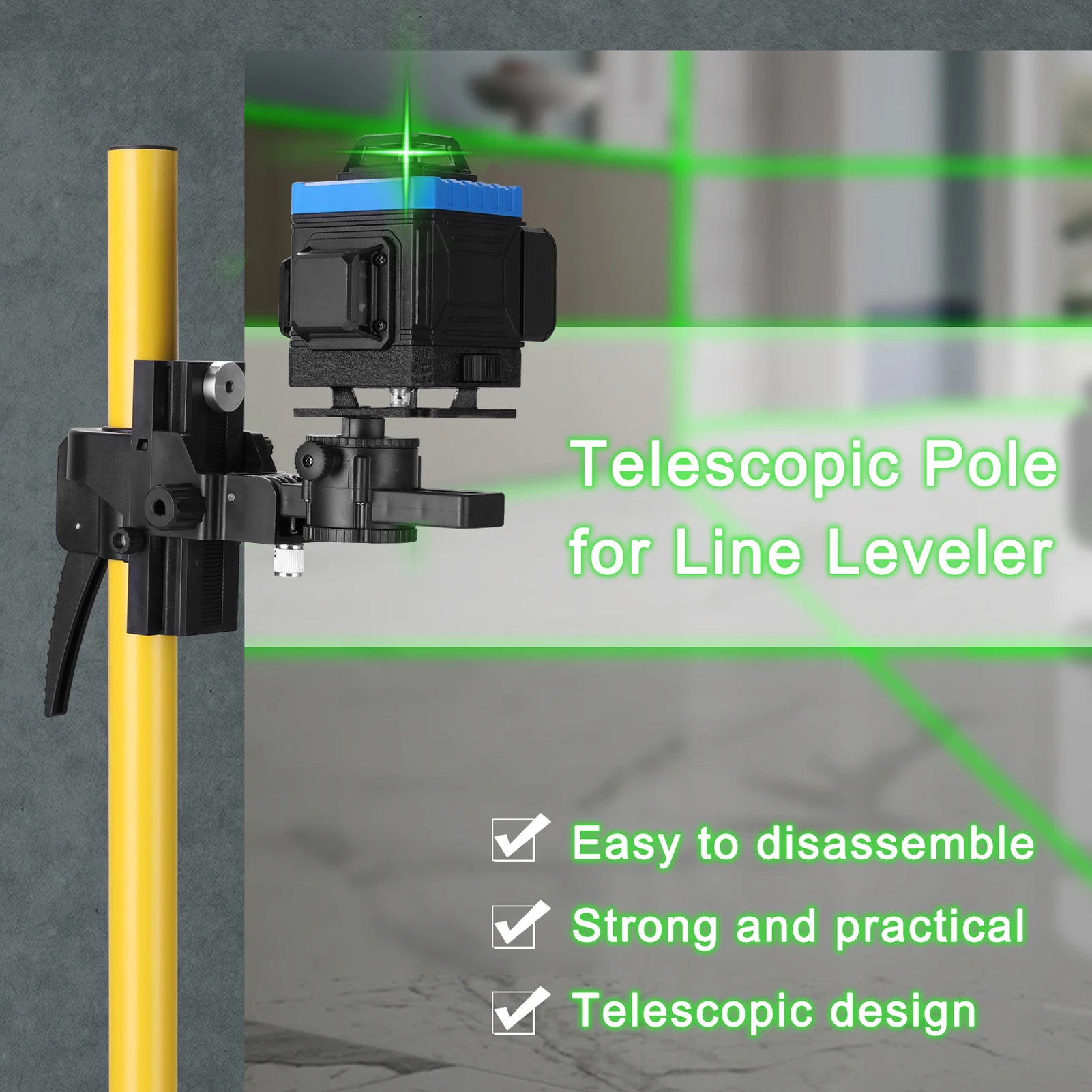 Max 4.2m Height Adjustable Lin - огляд і ціна Industrial Laser Line