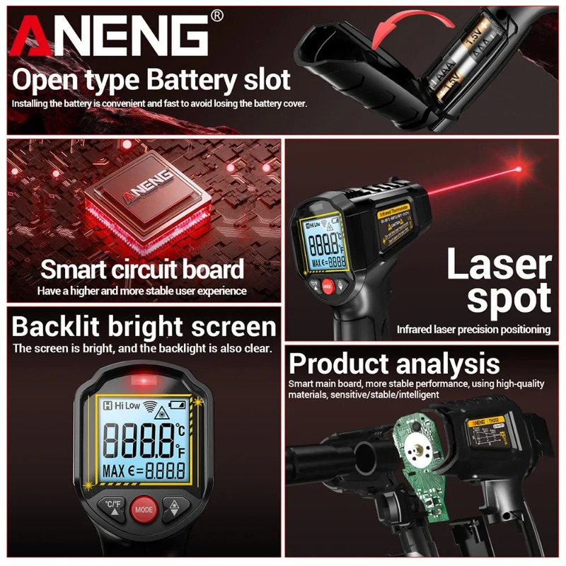ANENG TH202 Industrial Handhel - огляд і ціна Industrial Laser Blaster