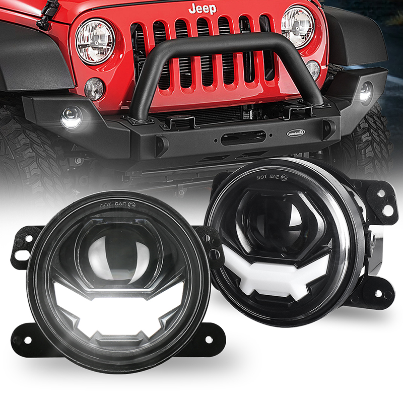 4inch LED Fog Lights 30W DRL L - огляд і ціна Laser Focus Lens