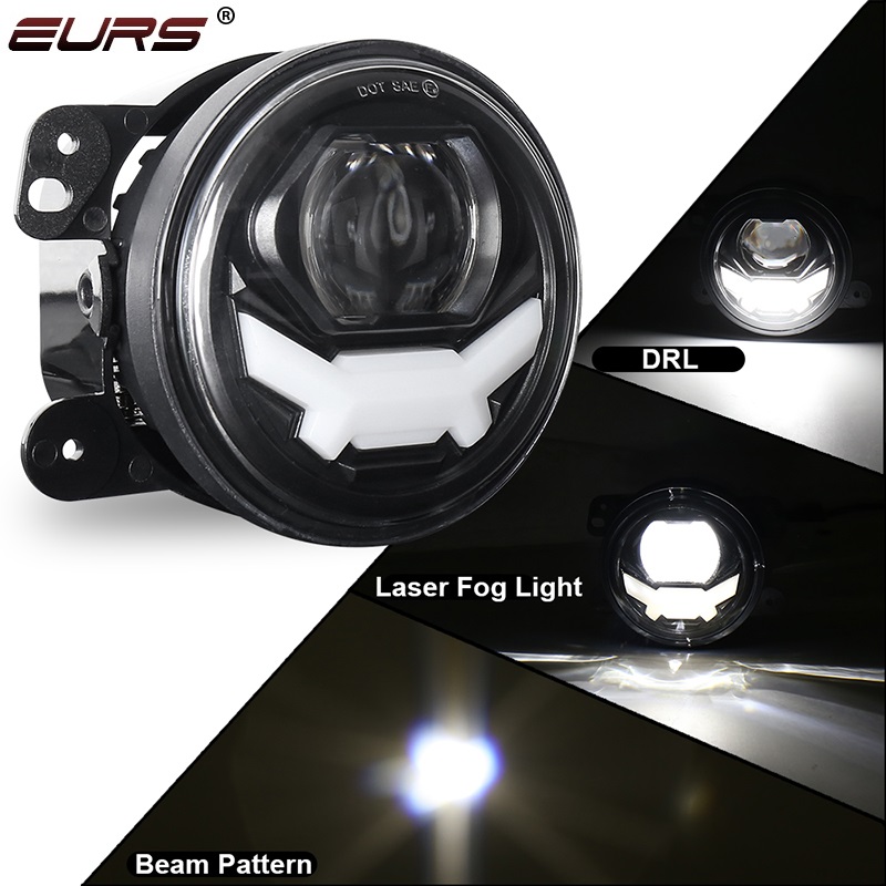 4inch LED Fog Lights 30W DRL L - огляд і ціна Laser Focus Lens