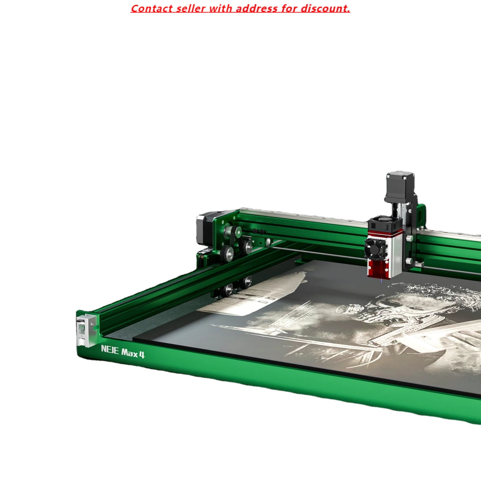 NEJE Max 4 A40640 High Power L - огляд і ціна Industrial Laser Engraver For Wood