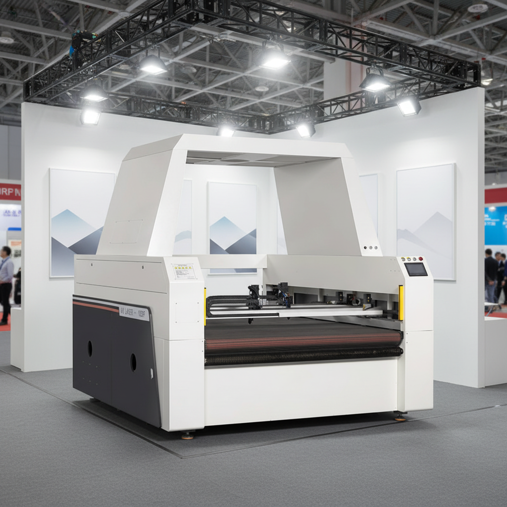 1814 Industrial Non-woven Fabr - огляд і ціна Industrial Laser Fabric Cutting Machine