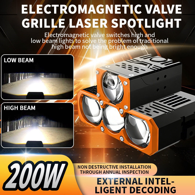 200W 3-Eye Lens High Power Las - огляд і ціна Laser Focus Lens