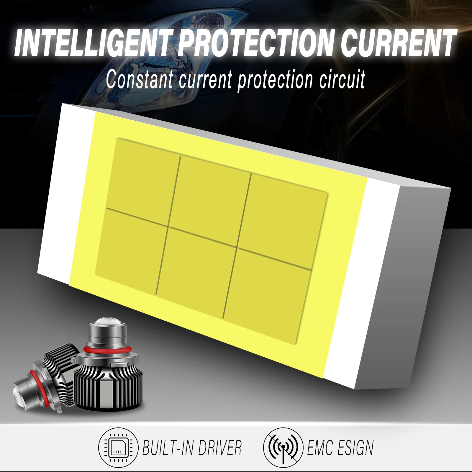 PANDUK H7 H11 Led Fog Light Bu - огляд і ціна Laser Focus Lens