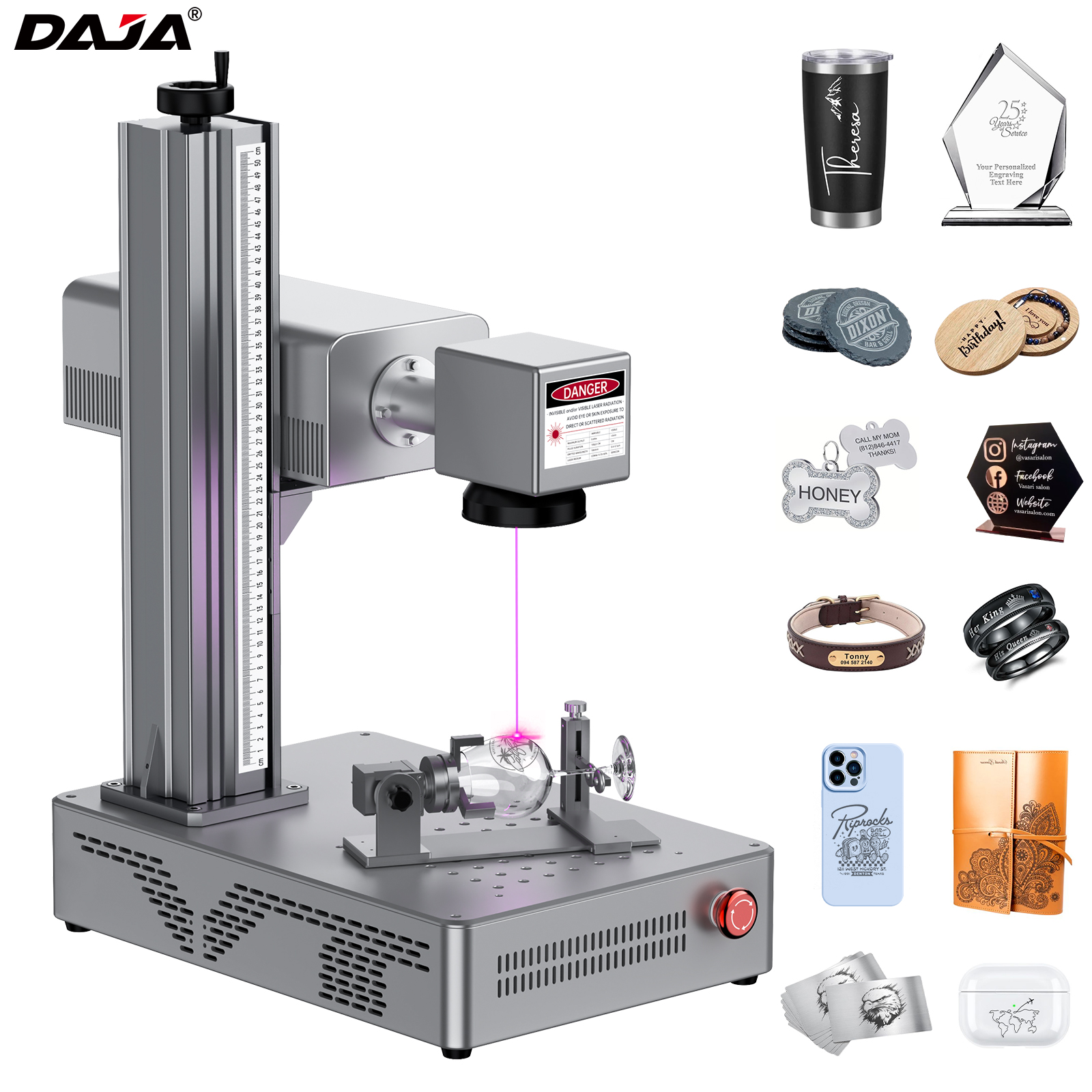 DAJA UV Laser Marking Machine  - огляд і ціна Industrial Laser Engraver For Wood