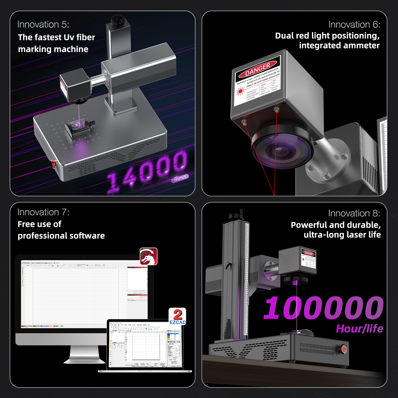 DAJA UV Laser Marking Machine  - огляд і ціна Industrial Laser Engraver For Wood