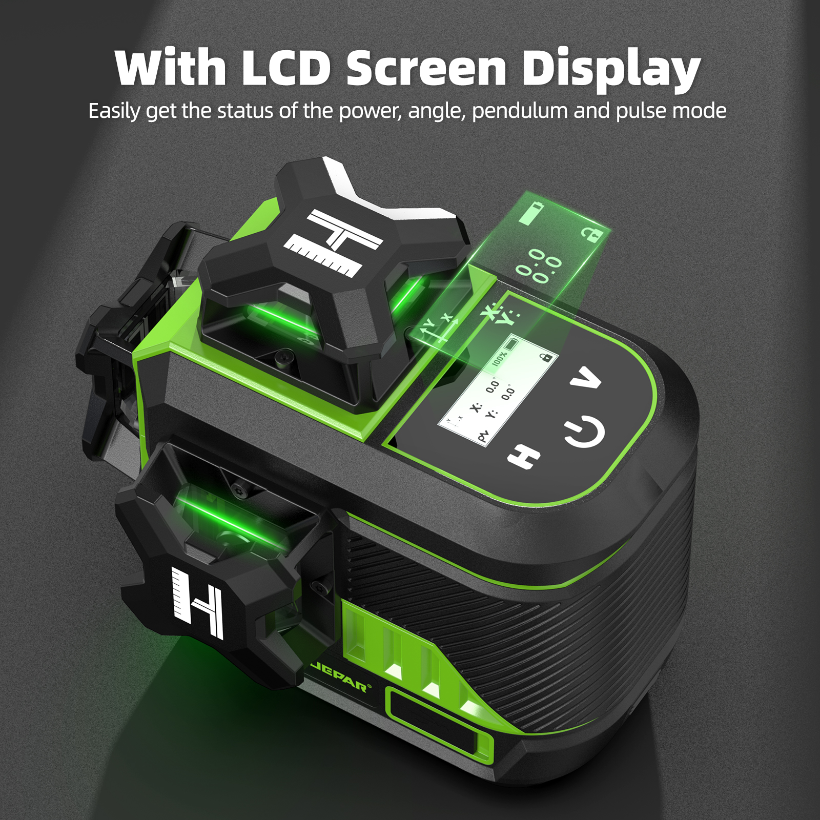Huepar 3D Cross Line Laser Lev - огляд і ціна Industrial Laser Line