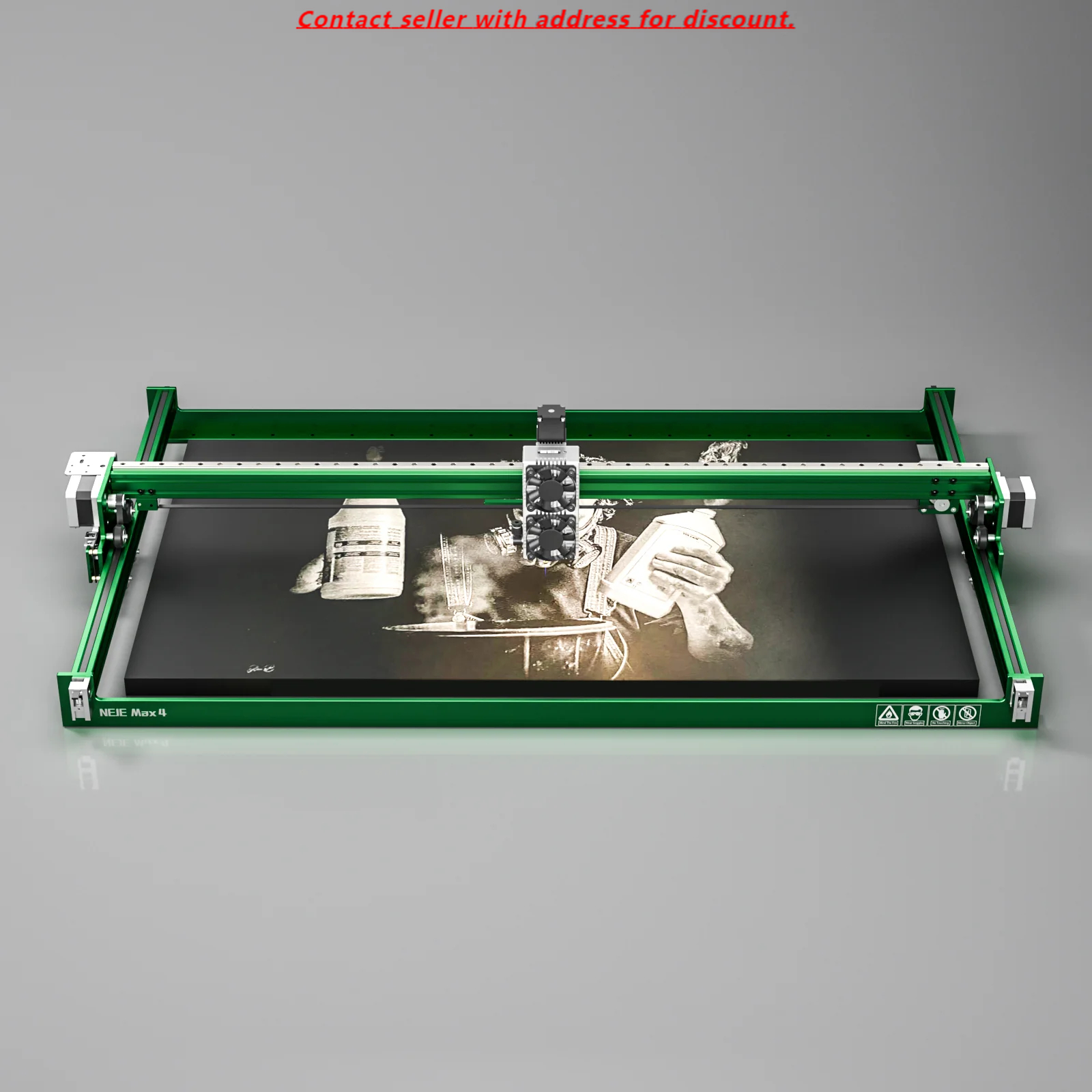 NEJE Max 4 E80 High Power Lase - огляд і ціна Industrial Laser Engraver For Wood